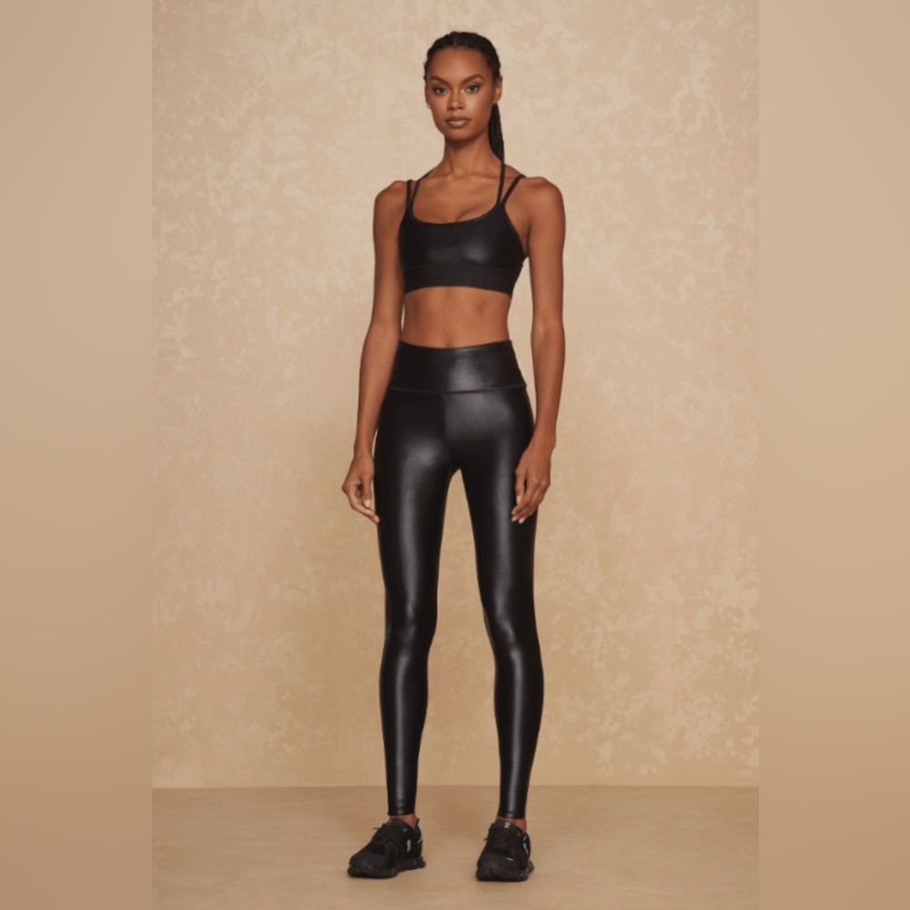Noli Yoga Liquid Legging - Black Liquid Gloss
